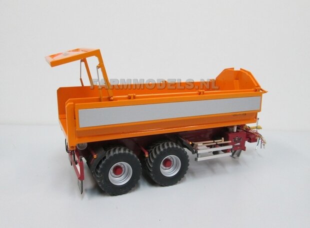 Afdek kleppen systeem Jan Veenhuis zand bak t.b.v 2 asser Jan Veenhuis haakarm Carrier  1:32  Farmmodels Premium line series