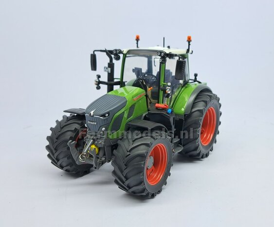 VERBOUWD: FENDT 620 UH met nieuwe banden &amp; FENDT TERRA-RED RODE velgen, eindvertragingen, Vario Grip Luchtsystemen, naafdoppen en wielmoeren 1:32 UH6666-REB-RED NB2B