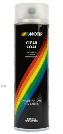 MOTIP Blanke lak MATT Varnish Spuitbus Perfect voor de Farmmodels series Spray paint 500ml                 