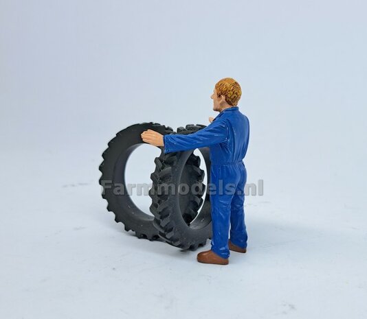 &Oslash; 45.6 x 7.5 mm: 2x CULTUUR BANDEN ZONDER VELGEN 1:32  