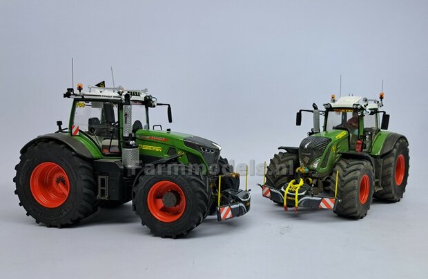 &Oslash; 54.8 x 26.1 mm: FENDT 939 Facelift Wiking: 2x Michelin Axiobib2 Banden + RESIN Velgen BLANK geleverd 1:32    Farmmodels Premium Line Series  BEGIN JUNI LEVERBAAR