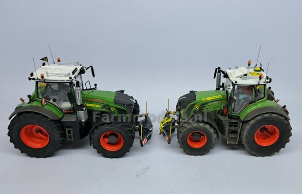 &Oslash; 54.8 x 26.1 mm: FENDT 939 Facelift Wiking: 2x Michelin Axiobib2 Banden + RESIN Velgen BLANK geleverd 1:32    Farmmodels Premium Line Series  BEGIN JUNI LEVERBAAR