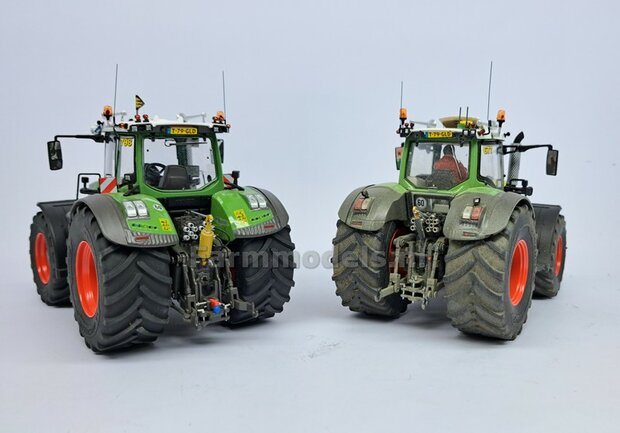 &Oslash; 54.8 x 26.1 mm: FENDT 939 Facelift Wiking: 2x Michelin Axiobib2 Banden + RESIN Velgen BLANK geleverd 1:32    Farmmodels Premium Line Series  BEGIN JUNI LEVERBAAR