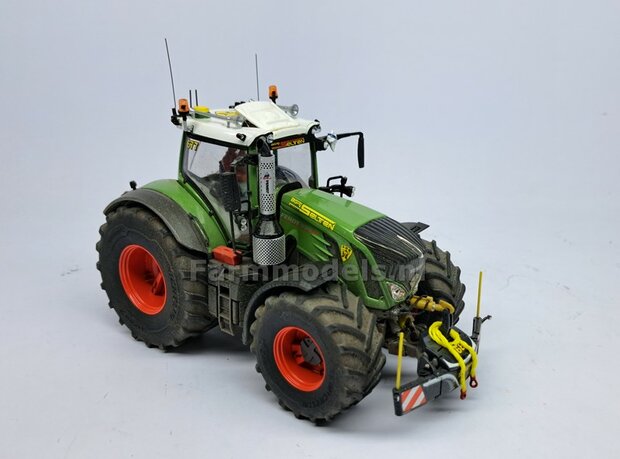 &Oslash; 54.8 x 26.1 mm: FENDT 939 Facelift Wiking: 2x Michelin Axiobib2 Banden + RESIN Velgen BLANK geleverd 1:32    Farmmodels Premium Line Series  BEGIN JUNI LEVERBAAR