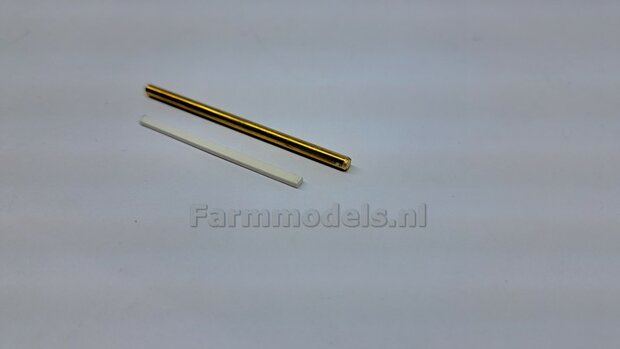&Oslash; 70.3 x 30.4 mm: FENDT 939 Facelift Wiking: 2x Michelin Axiobib2 Banden + Resin Velgen FENDT ROOD Gespoten + MESSING AS en POLY-STRIP 1:32  BEGIN JUNI LEVERBAAR