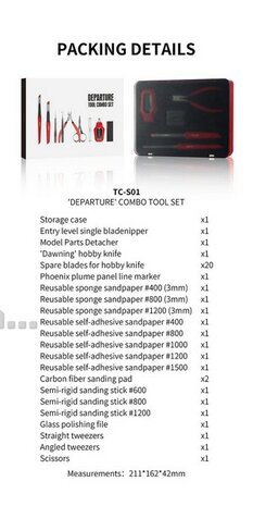 DSPIAE TC-S01gereedschapset 