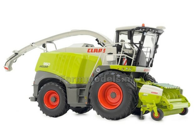 Claas Jaguar 950 Dynamic Power Facelift with PickUp 300 1:32 MARGE MODELS MM2501  LEVERBAAR JUNI 2025