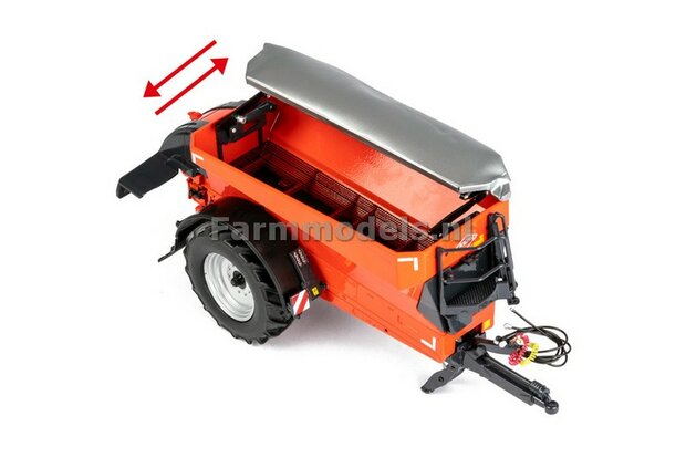 DAMAGE/SCHADE: Kuhn Axent 100.1 getrokken Kunstmeststrooier 1:32 ROS RS602298    NB2B  OP=OP  