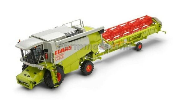 Claas Lexion 480 + C750 maaibord en trailer Lim. Ed. 2000st.  1:32 Marge Models 00 0267 181 0    LEVERBAAR JULY/AVAILABLE JULY