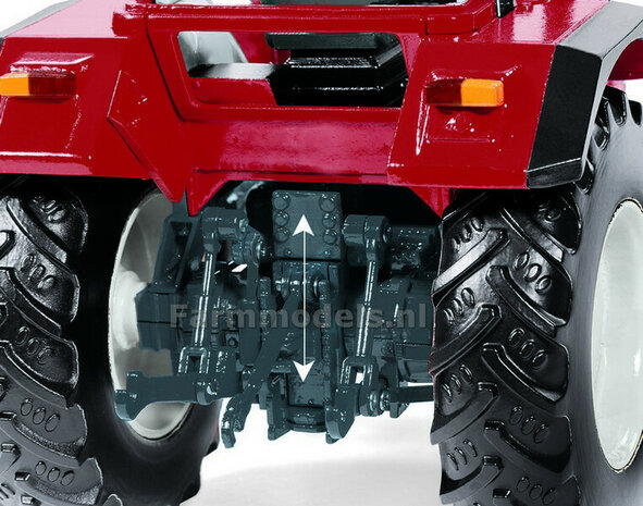 DAMAGE/SCHADE: Case IH 1455XL 1:32 Wiking WK77861     OP=OP