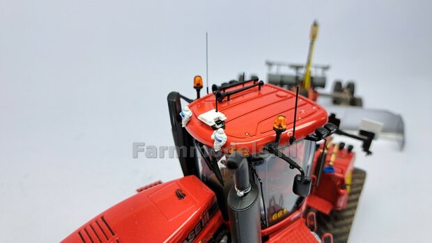 TOPCON KOFFER t.b.v. plaatsing 2x Topcon LS-B200 Machine Ontvangers RESIN onderdelen BLANK geleverd +  Pr&eacute;-Cut Decal stickerset   Farmmodels  1:32                