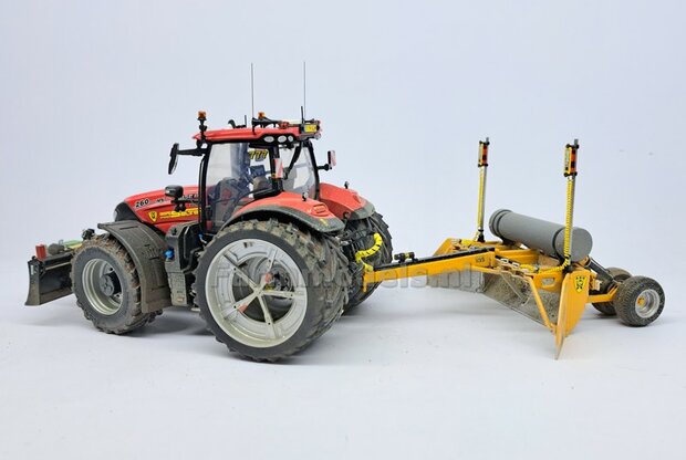 TOPCON KOFFER t.b.v. plaatsing 2x Topcon LS-B200 Machine Ontvangers RESIN onderdelen BLANK geleverd +  Pr&eacute;-Cut Decal stickerset   Farmmodels  1:32                