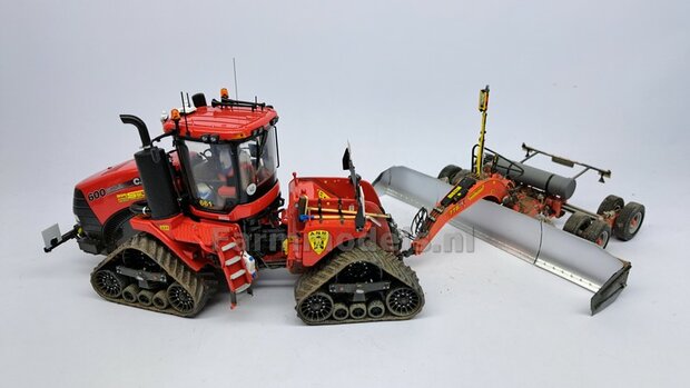 TOPCON KOFFER t.b.v. plaatsing 2x Topcon LS-B200 Machine Ontvangers RESIN onderdelen TOPCON GEEL Gespoten geleverd +  Pr&eacute;-Cut Decal stickerset   Farmmodels  1:32                