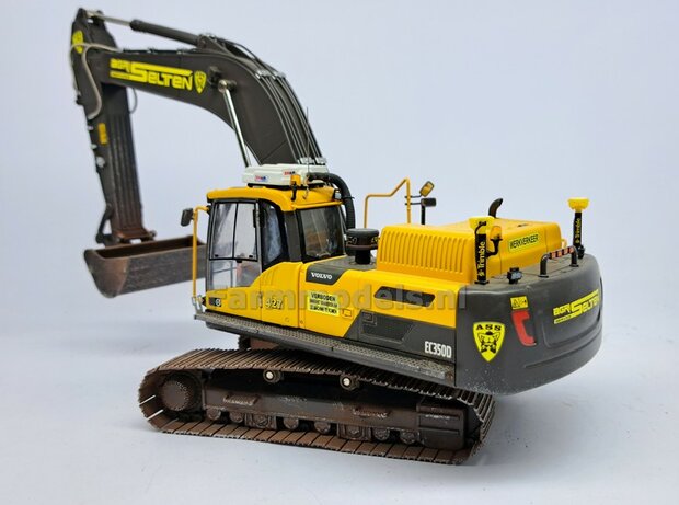 3x TRIMBLE logo&#039;s GEEL/ ZWART, Geschikt voor &quot;Omwikkelen&quot; PIJP &Oslash; 2mm   1:32  Farmmodels.nl