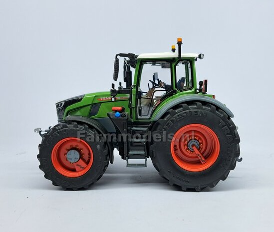 &Oslash; 67.7 x 31.2 mm: FENDT 728: 2x Vredestein Banden met RESIN velgen FENDT TERRA RED Gespoten geleverd  1:32   Farmmodels Premium Line Series 