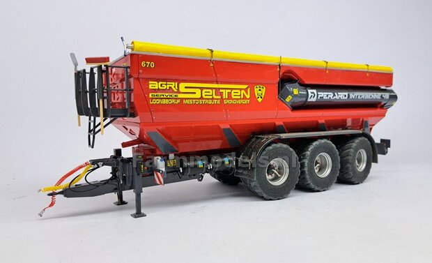 &Oslash; 51.7 mm: Perard Interbenne: 2x Mitas Agriterra 02 Banden met RESIN velgen ZWART GLANS Gespoten geleverd  1:32   Farmmodels Premium Line Series 