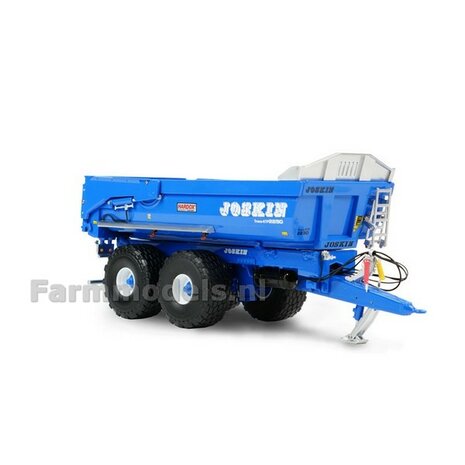 BLUE VERSION Joskin Trans-KTP 22/50 LIM. ED. 1000st. Tandem-as kipper 1:32 UH6818    LEVERBAAR  EIND JULI/AVAILABLE END OF JULY