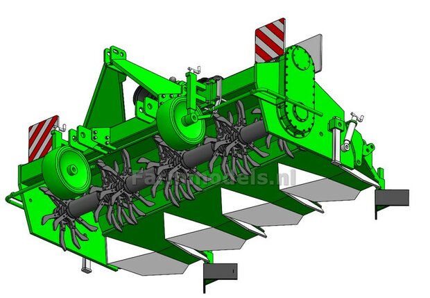 BOUWKIT:  AVR GE-Force HD 4 x 75 cm Rijenfrees 1:32