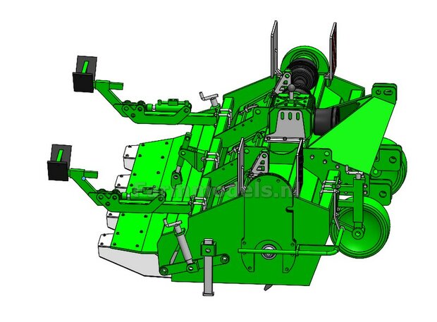 BOUWKIT:  AVR GE-Force HD 4 x 75 cm Rijenfrees 1:32
