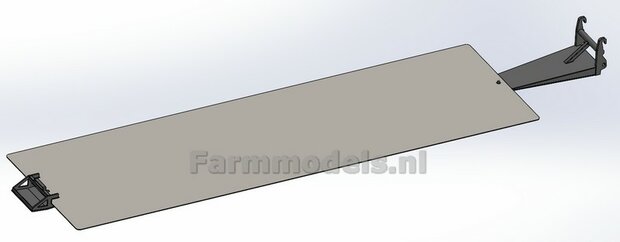 RIJPLAATHAAK + SLEE past o.a. aan snelwissel 510005 t/m 510095 &amp; Volvo VAB-STD van AT  Materiaal: RESIN BLANK geleverd   1:32 