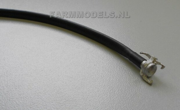 &Oslash; 3.2 tot 4 mm x 250 cm ROOD Sleepslang Mest slang / leiding