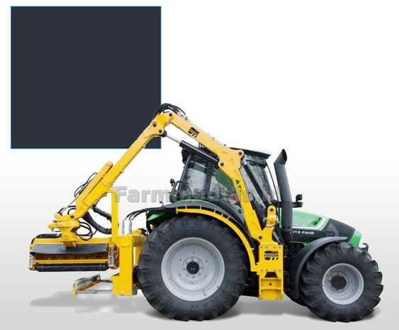 Herder ANTRACIET DONKER GRIJS Spuitbus / Spray paint - Farmmodels series = Industrie lak, 400ml. ook voor schaal 1:1 zeer geschikt!!