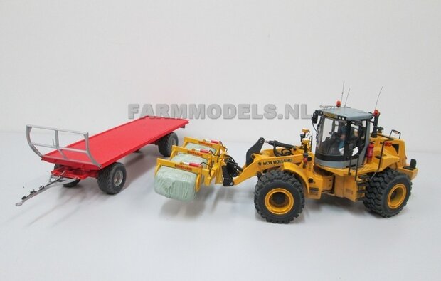 BOUWKIT: MEIJER balenklem Jumbo CKM 3 BOUWKIT voor o.a. snelwissel koppeling 510005 t/m 510095 &amp; Volvo VAB-STD van AT &amp; Claas Torion/ Liebherr L 556 van Wiking modellen 1:32 (HTD)