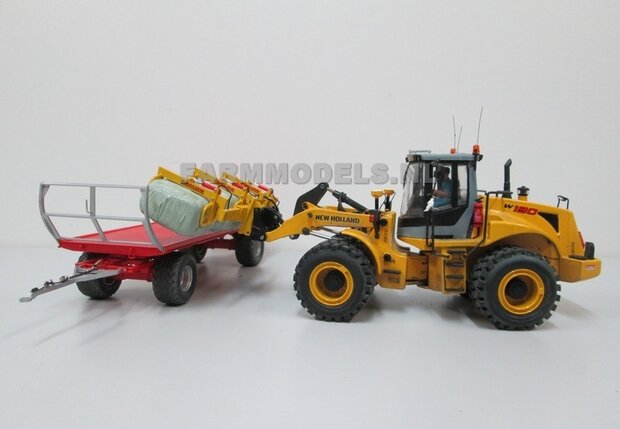 BOUWKIT: MEIJER balenklem Jumbo CKM 3 BOUWKIT voor o.a. snelwissel koppeling 510005 t/m 510095 &amp; Volvo VAB-STD van AT &amp; Claas Torion/ Liebherr L 556 van Wiking modellen 1:32 (HTD)