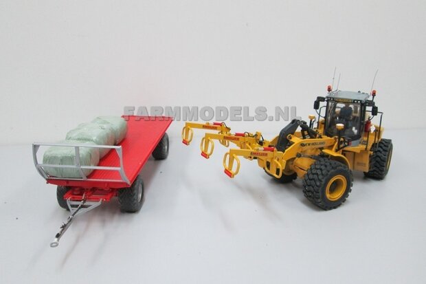 BOUWKIT: MEIJER balenklem Jumbo CKM 3 BOUWKIT voor o.a. snelwissel koppeling 510005 t/m 510095 &amp; Volvo VAB-STD van AT &amp; Claas Torion/ Liebherr L 556 van Wiking modellen 1:32 (HTD)