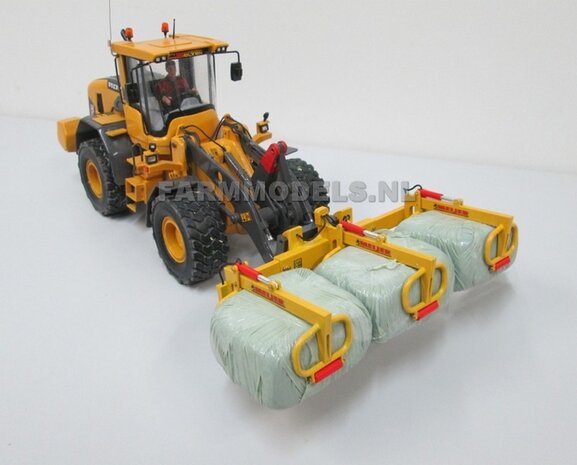 BOUWKIT: MEIJER balenklem Jumbo CKM 3 BOUWKIT voor o.a. snelwissel koppeling 510005 t/m 510095 &amp; Volvo VAB-STD van AT &amp; Claas Torion/ Liebherr L 556 van Wiking modellen 1:32 (HTD)