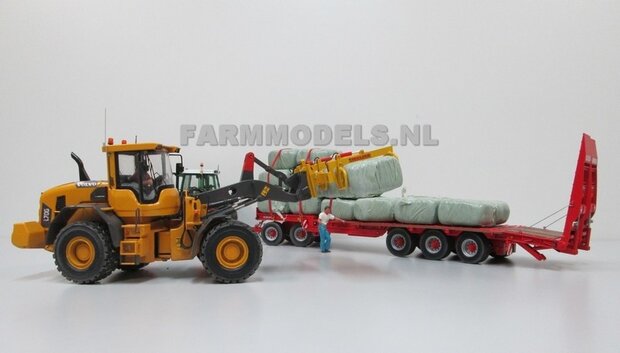 BOUWKIT: MEIJER balenklem Jumbo CKM 3 BOUWKIT voor o.a. snelwissel koppeling 510005 t/m 510095 &amp; Volvo VAB-STD van AT &amp; Claas Torion/ Liebherr L 556 van Wiking modellen 1:32 (HTD)