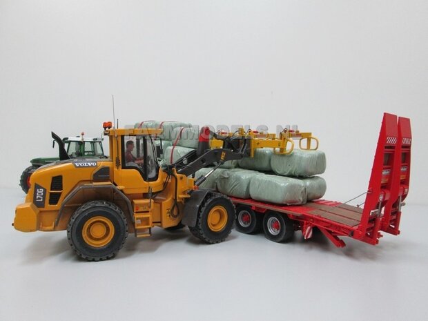 BOUWKIT: MEIJER balenklem Jumbo CKM 3 BOUWKIT voor o.a. snelwissel koppeling 510005 t/m 510095 &amp; Volvo VAB-STD van AT &amp; Claas Torion/ Liebherr L 556 van Wiking modellen 1:32 (HTD)