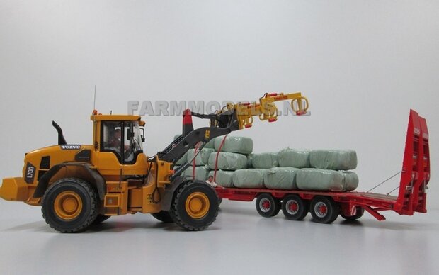 BOUWKIT: MEIJER balenklem Jumbo CKM 3 BOUWKIT voor o.a. snelwissel koppeling 510005 t/m 510095 &amp; Volvo VAB-STD van AT &amp; Claas Torion/ Liebherr L 556 van Wiking modellen 1:32 (HTD)