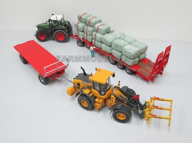 BOUWKIT: MEIJER balenklem Jumbo CKM 3 BOUWKIT voor o.a. snelwissel koppeling 510005 t/m 510095 &amp; Volvo VAB-STD van AT &amp; Claas Torion/ Liebherr L 556 van Wiking modellen 1:32 (HTD)