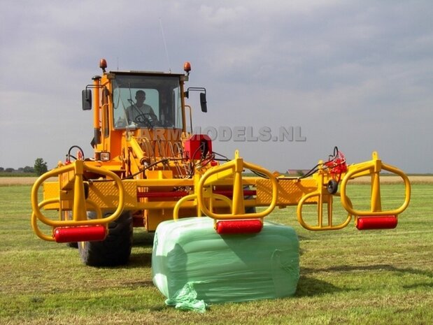 BOUWKIT: MEIJER balenklem Jumbo CKM 3 BOUWKIT voor o.a. snelwissel koppeling 510005 t/m 510095 &amp; Volvo VAB-STD van AT &amp; Claas Torion/ Liebherr L 556 van Wiking modellen 1:32 (HTD)