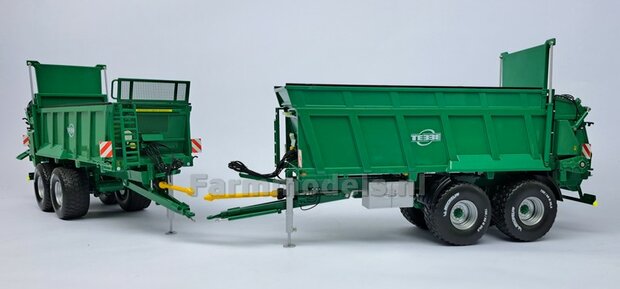 MEGASALE: 2x TEBBE HS 240 VERSTUURD ZONDER GARANTIE: 2x TEBBE Tandemasser mestverspreider, geleverd inclusief div. losse assecoires 1:32   NB2B  
