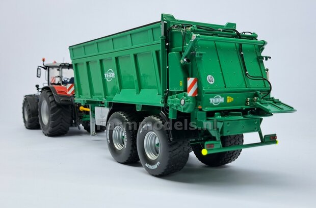 MEGASALE: 2x TEBBE HS 240 VERSTUURD ZONDER GARANTIE: 2x TEBBE Tandemasser mestverspreider, geleverd inclusief div. losse assecoires 1:32   NB2B  