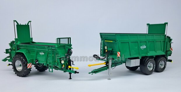 MEGASALE: 2x TEBBE HS 240 VERSTUURD ZONDER GARANTIE: 2x TEBBE Tandemasser mestverspreider, geleverd inclusief div. losse assecoires 1:32   NB2B  