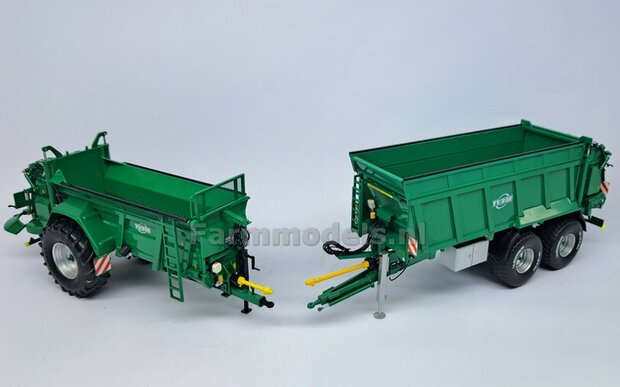 MEGASALE: 2x TEBBE HS 240 VERSTUURD ZONDER GARANTIE: 2x TEBBE Tandemasser mestverspreider, geleverd inclusief div. losse assecoires 1:32   NB2B  