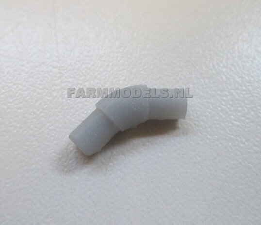 2x  &Oslash; 5 mm (6&quot; DUIMS)  45 graden Bocht t.b.v. buis1:32   