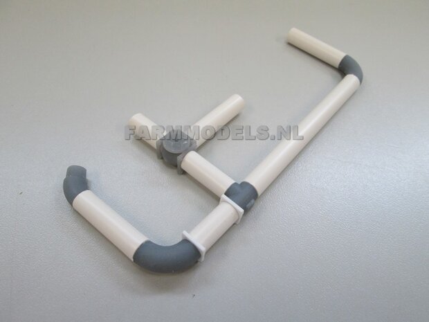 5x  &Oslash; 5 mm (6&quot; DUIMS)  45 graden Bocht t.b.v. buis1:32   