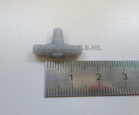 5x  &Oslash; 5 mm (6&quot; DUIMS)  T-stuk t.b.v. buis &Oslash; 5 mm 1:32  
