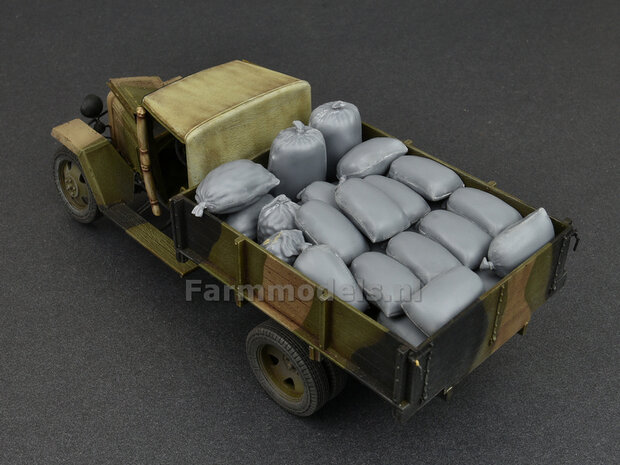 Jute zakken BOUWKIT Miniart 35586    OP=OP