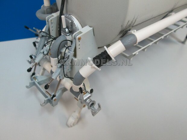5x &Oslash; 7 mm (8&quot; DUIMS) 22,5 graden Bocht t.b.v. buis 1:32