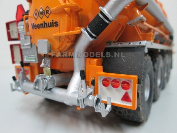 5x &Oslash; 7 mm (8&quot; DUIMS) 45 graden Bocht t.b.v. buis 1:32