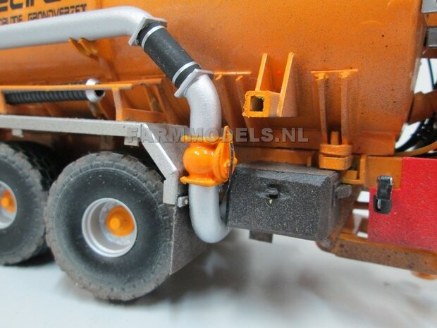 5x &Oslash; 7 mm (8&quot; DUIMS) 45 graden Bocht t.b.v. buis 1:32