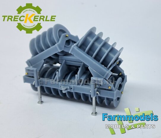BOUWKIT:  HOLARAS STEGO 485 Kuilverdichter. Materiaal RESIN BLANK Geleverd, incl. Pr&eacute;-cut Decals, hydrauliekleidingen &amp; koppelingen + verlichting  + pennen 1:32  Treckerle