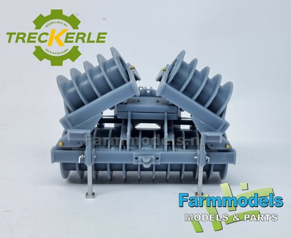 BOUWKIT:  HOLARAS STEGO 485 Kuilverdichter. Materiaal RESIN BLANK Geleverd, incl. Pr&eacute;-cut Decals, hydrauliekleidingen &amp; koppelingen + verlichting  + pennen 1:32  Treckerle
