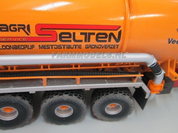 5x &Oslash; 7 mm (8&quot; DUIMS) Kogelkopkraan set t.b.v. buis &Oslash; 7 mm 1:32