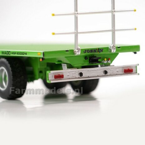 Joskin Wago WSP8000D14 - Getrokken balenwagen 1:32 UH 6789     LEVERBAAR SEPTEMBER/AVAILABLE SEPTEMBER